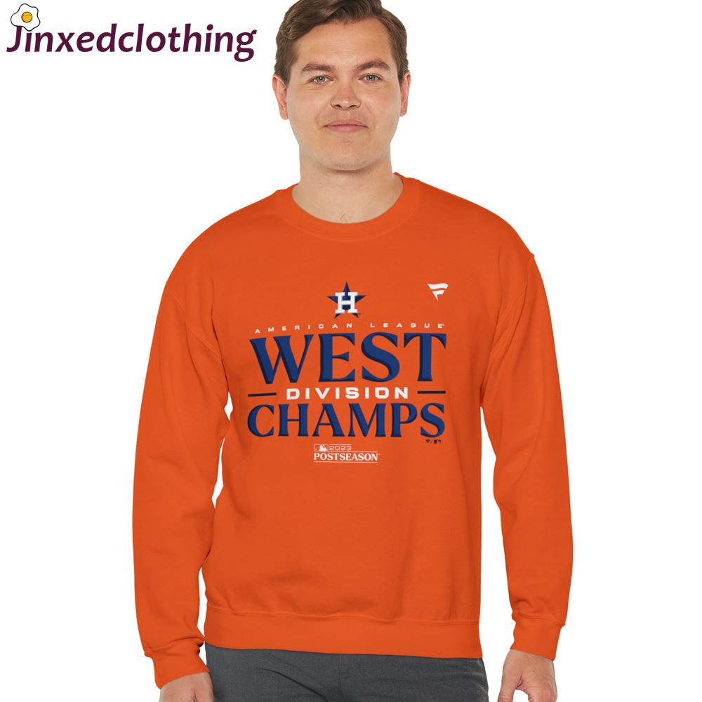 Official Astros Al West Champions 2023 T-shirt Sweatshirt 